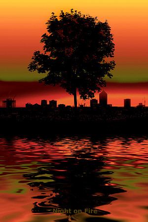 Night on Fire - with title