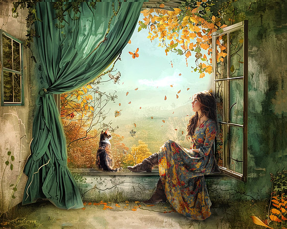 Companions at the Window