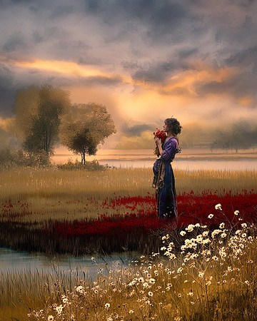 Fall's Last Flowers