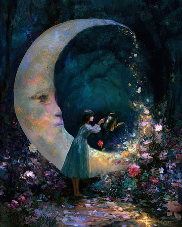 When the Moon Bloomed