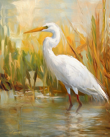 Fall in the Marsh