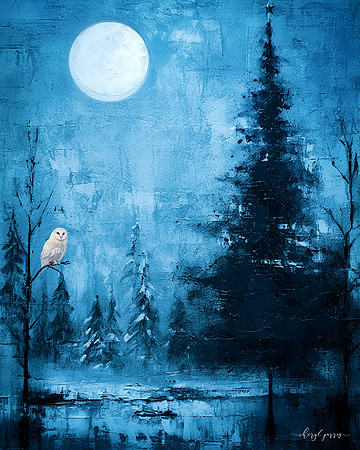 Beneath a Winter Moon