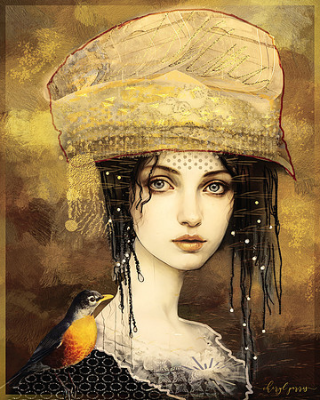 The Girl in the Gold Hat