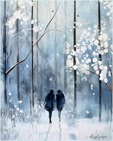 Amidst the Winter Trees